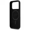 Θήκη Guess Silicone Triangle Logo MagSafe για iPhone 17 Pro Max (μαύρο)
