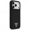 Θήκη Guess Silicone Triangle Logo MagSafe για iPhone 17 Pro Max (μαύρο)