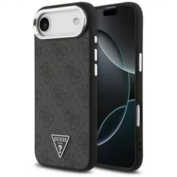 Θήκη Guess 4G Triangle Logo MagSafe για iPhone Air (μαύρο)
