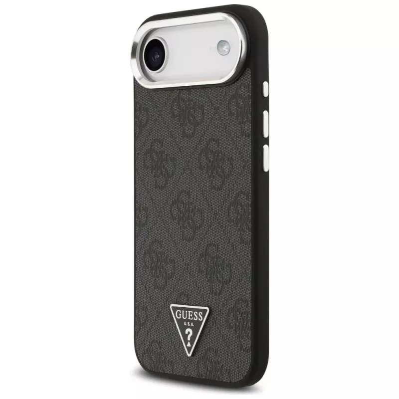 Θήκη Guess 4G Triangle Logo MagSafe για iPhone Air (μαύρο)
