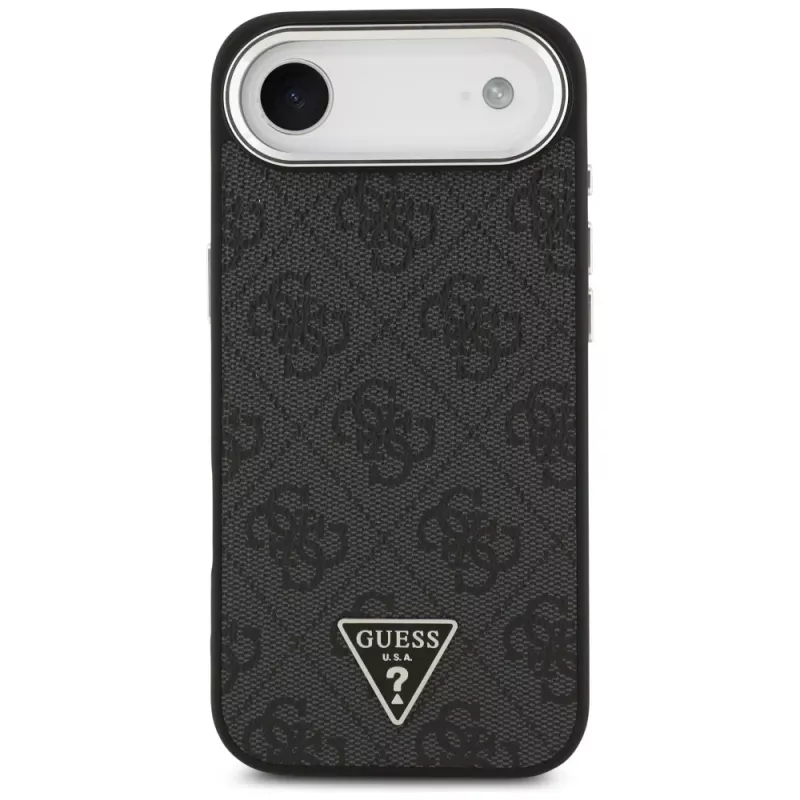 Θήκη Guess 4G Triangle Logo MagSafe για iPhone Air (μαύρο)