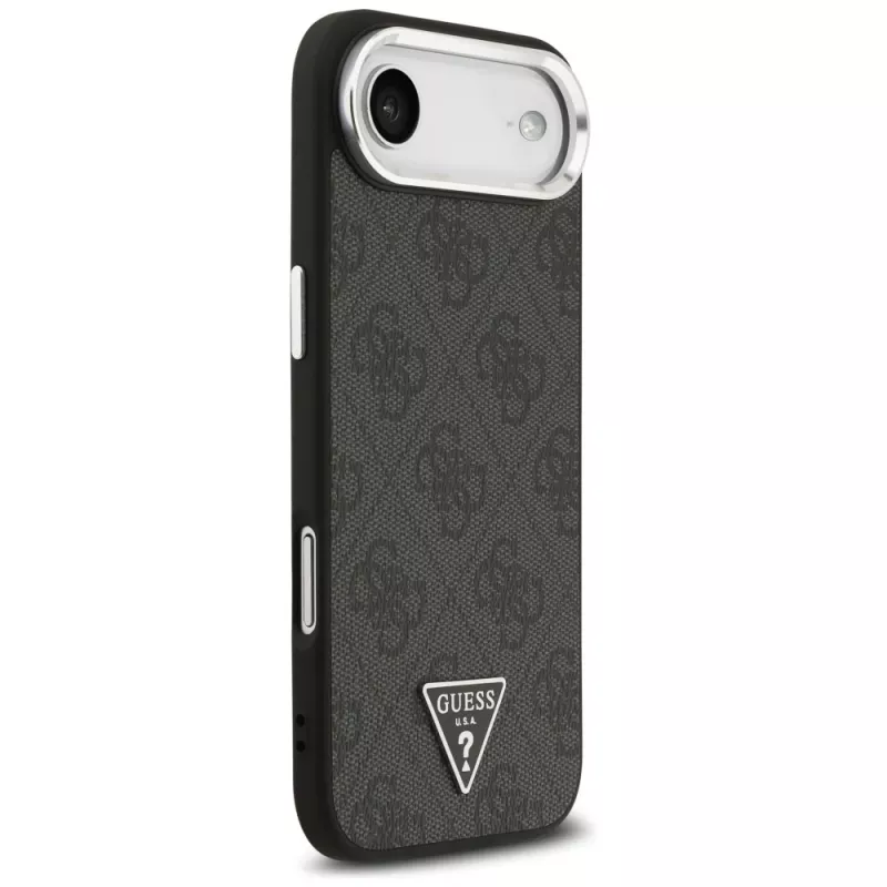 Θήκη Guess 4G Triangle Logo MagSafe για iPhone Air (μαύρο)