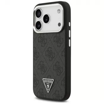 Θήκη Guess 4G Triangle Logo MagSafe για iPhone 17 Pro (μαύρο)
