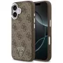 Θήκη Guess 4G Triangle Logo MagSafe για iPhone 17 (καφέ)