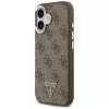 Θήκη Guess 4G Triangle Logo MagSafe για iPhone 17 (καφέ)