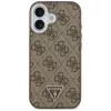 Θήκη Guess 4G Triangle Logo MagSafe για iPhone 17 (καφέ)