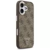 Θήκη Guess 4G Triangle Logo MagSafe για iPhone 17 (καφέ)