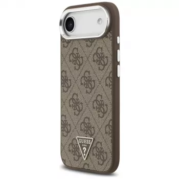 Θήκη Guess 4G Triangle Logo MagSafe για iPhone Air - καφέ