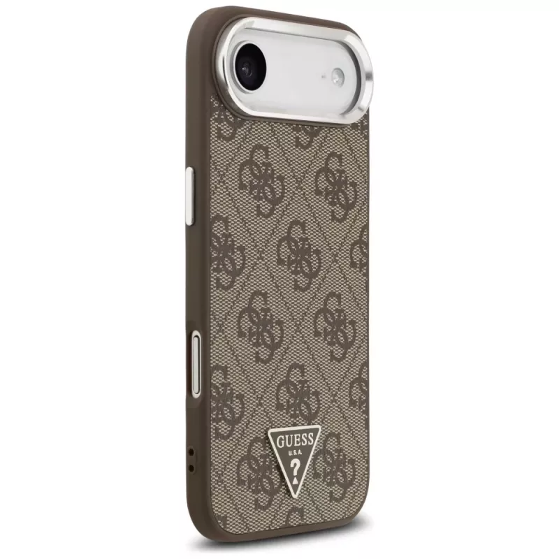 Θήκη Guess 4G Triangle Logo MagSafe για iPhone Air - καφέ