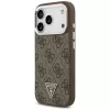 Θήκη Guess 4G Triangle Logo MagSafe για iPhone 17 Pro (καφέ)
