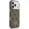 Θήκη Guess 4G Triangle Logo MagSafe για iPhone 17 Pro (καφέ)