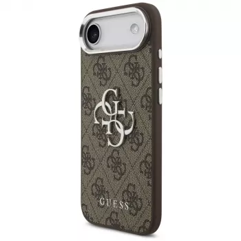 Guess GUHCP17MP4G4SMCW 4G Big 4G Classic Logo θήκη για iPhone Air – καφέ / ασημί