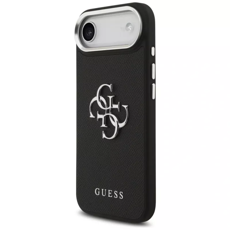 Guess Grained Big 4G Classic Logo θήκη για iPhone Air – μαύρο