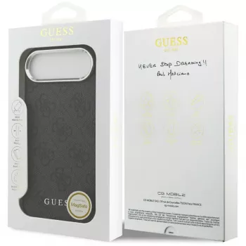 Guess 4G Classic Logo MagSafe θήκη για iPhone Air, μαύρο