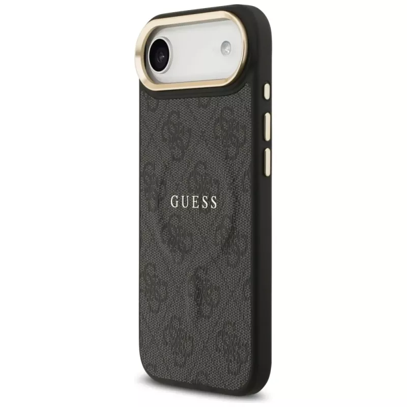 Guess 4G PU Classic Logo MagSafe θήκη για iPhone Air μαύρο