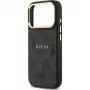 Guess 4G PU Classic Logo MagSafe θήκη πλάτης για Apple iPhone 17 Pro μαύρο