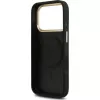 Guess 4G PU Classic Logo MagSafe θήκη πλάτης για Apple iPhone 17 Pro μαύρο