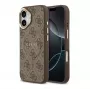 Guess 4G PU Classic Logo MagSafe θήκη για Apple iPhone 13 Pro Max καφέ
