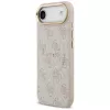 Guess 4G PU Classic Logo MagSafe θήκη για iPhone Air ροζ