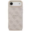 Guess 4G PU Classic Logo MagSafe θήκη για iPhone Air ροζ
