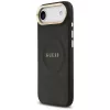 Guess Peony Hot Stamp MagSafe θήκη για iPhone Air, μαύρο