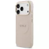 Guess Peony Hot Stamp MagSafe θήκη για iPhone 17 Pro, ροζ
