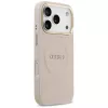 Guess Peony Hot Stamp MagSafe θήκη για iPhone 17 Pro, ροζ