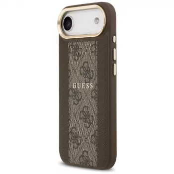 Guess 4G Stripe MagSafe θήκη για iPhone Air καφέ