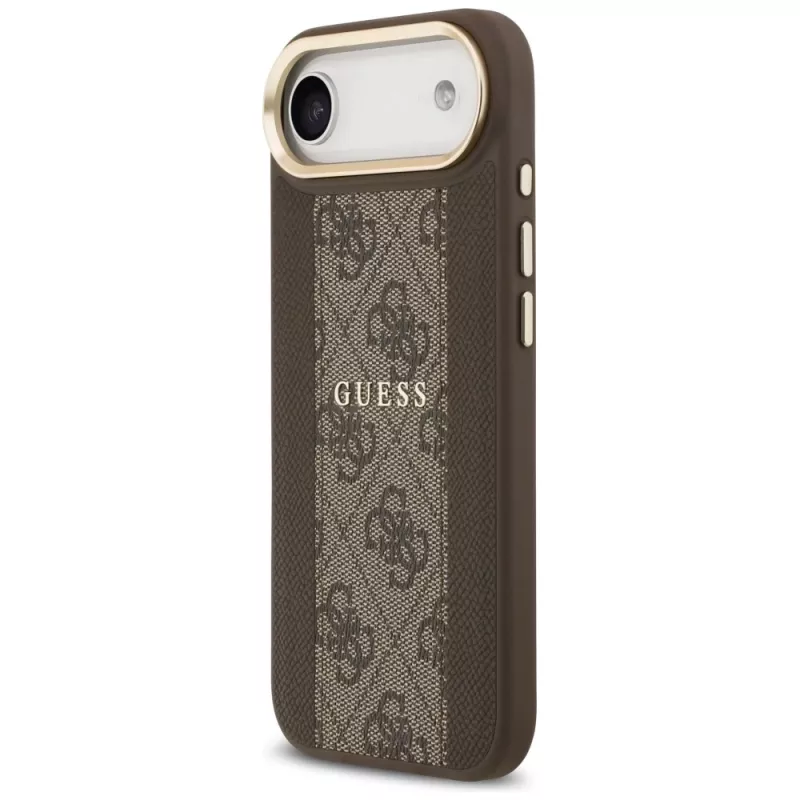 Guess 4G Stripe MagSafe θήκη για iPhone Air καφέ