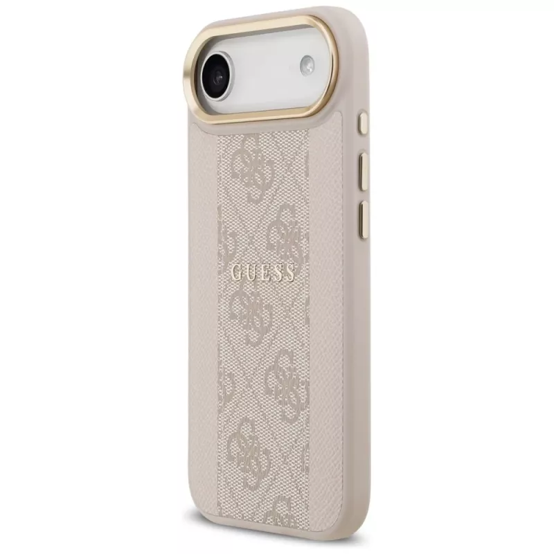 Guess 4G Stripe MagSafe θήκη για iPhone Air ροζ