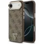 Guess 4G Triangle Logo MagSafe θήκη για iPhone Air, καφέ/χρυσό