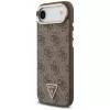 Guess 4G Triangle Logo MagSafe θήκη για iPhone Air, καφέ/χρυσό