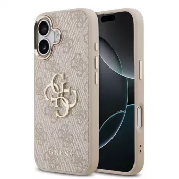 Guess 4G Big 4G Classic Logo θήκη για iPhone 17 (ροζ / χρυσό)
