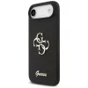 Guess Silicone Big 4G Script θήκη για iPhone Air - μαύρο