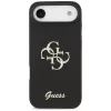 Guess Silicone Big 4G Script θήκη για iPhone Air - μαύρο