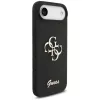 Guess Silicone Big 4G Script θήκη για iPhone Air - μαύρο