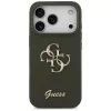 Guess Silicone Big 4G Script θήκη για iPhone 17 Pro - χακί
