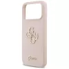 Guess Silicone Big 4G Script Case για Apple iPhone 17 Pro Max - Pink