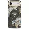 Guess IML Glitter Flowers Triangle MagSafe θήκη για iPhone Air – μαύρο