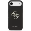 Guess Grained Big 4G & Classic Logo Case για iPhone Air, μαύρο