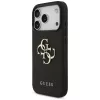 Guess Grained Big 4G & Classic Logo Protective Case για Apple iPhone 17 Pro, μαύρο