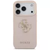 Guess Grained Big 4G & Classic Logo Case για iPhone 17 Pro ροζ