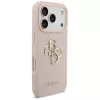 Guess Grained Big 4G & Classic Logo Case για iPhone 17 Pro ροζ