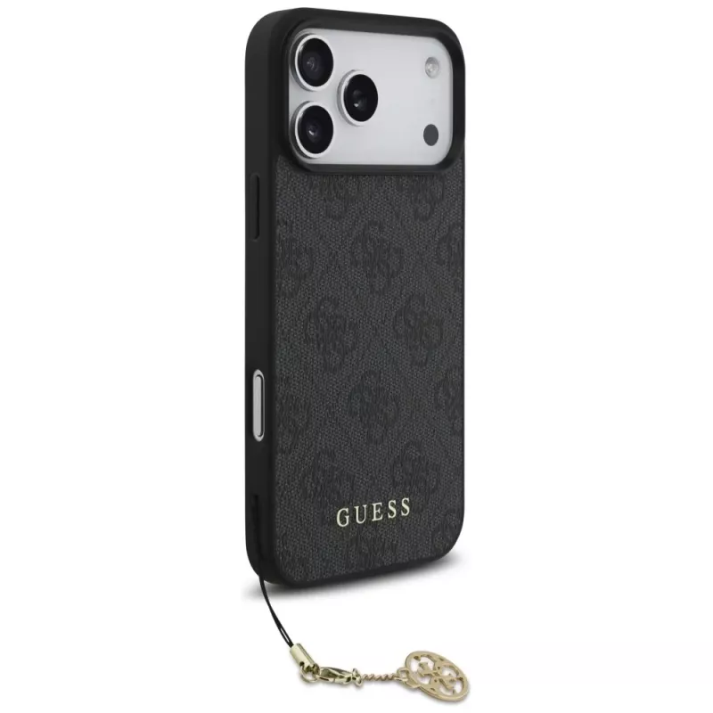 Guess 4G Charms Collection MagSafe Case για iPhone 17 Pro Max μαύρο