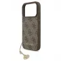 Guess 4G Charms Collection MagSafe Case για iPhone 17 Pro (καφέ)