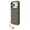 Guess 4G Charms Collection MagSafe Case για iPhone 17 Pro (καφέ)