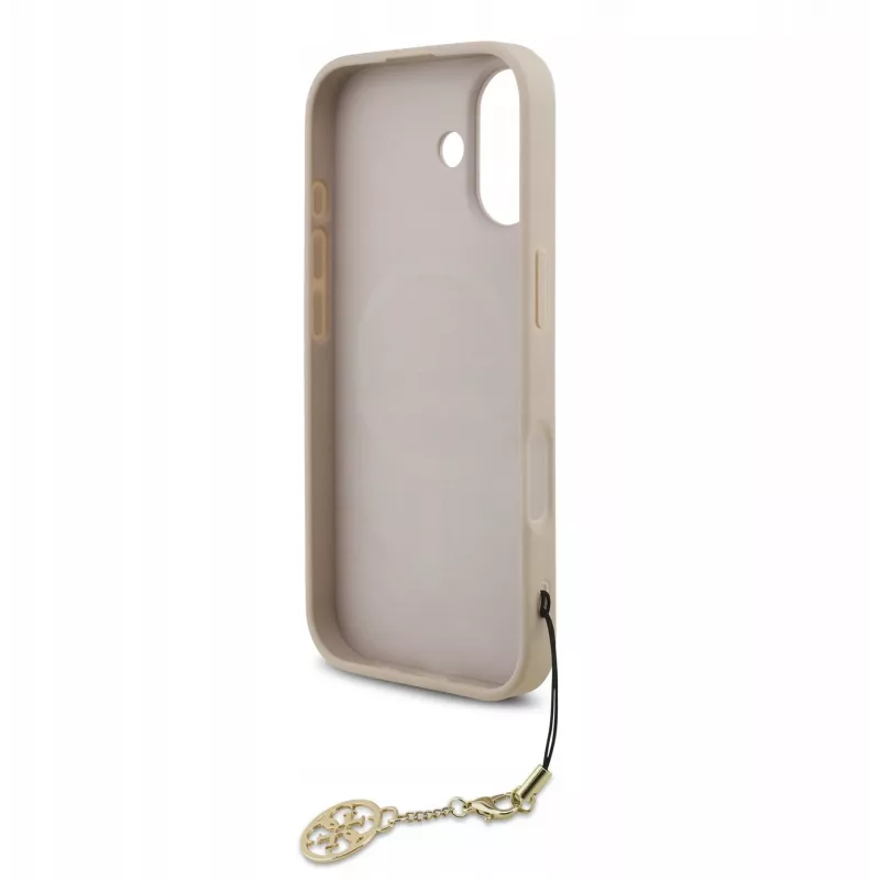 Guess 4G Charms Collection MagSafe Case για iPhone 17 (ροζ)