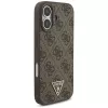 Guess 4G Strap Triangle Logo MagSafe Case για iPhone 17 καφέ