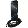 Guess 4G Big Logo Cord Stap Crossbody Case για iPhone Air, μαύρο