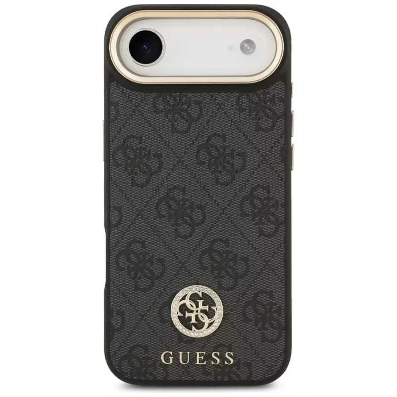 Guess Θήκη MagSafe 4G Strass Logo για iPhone Air, μαύρο